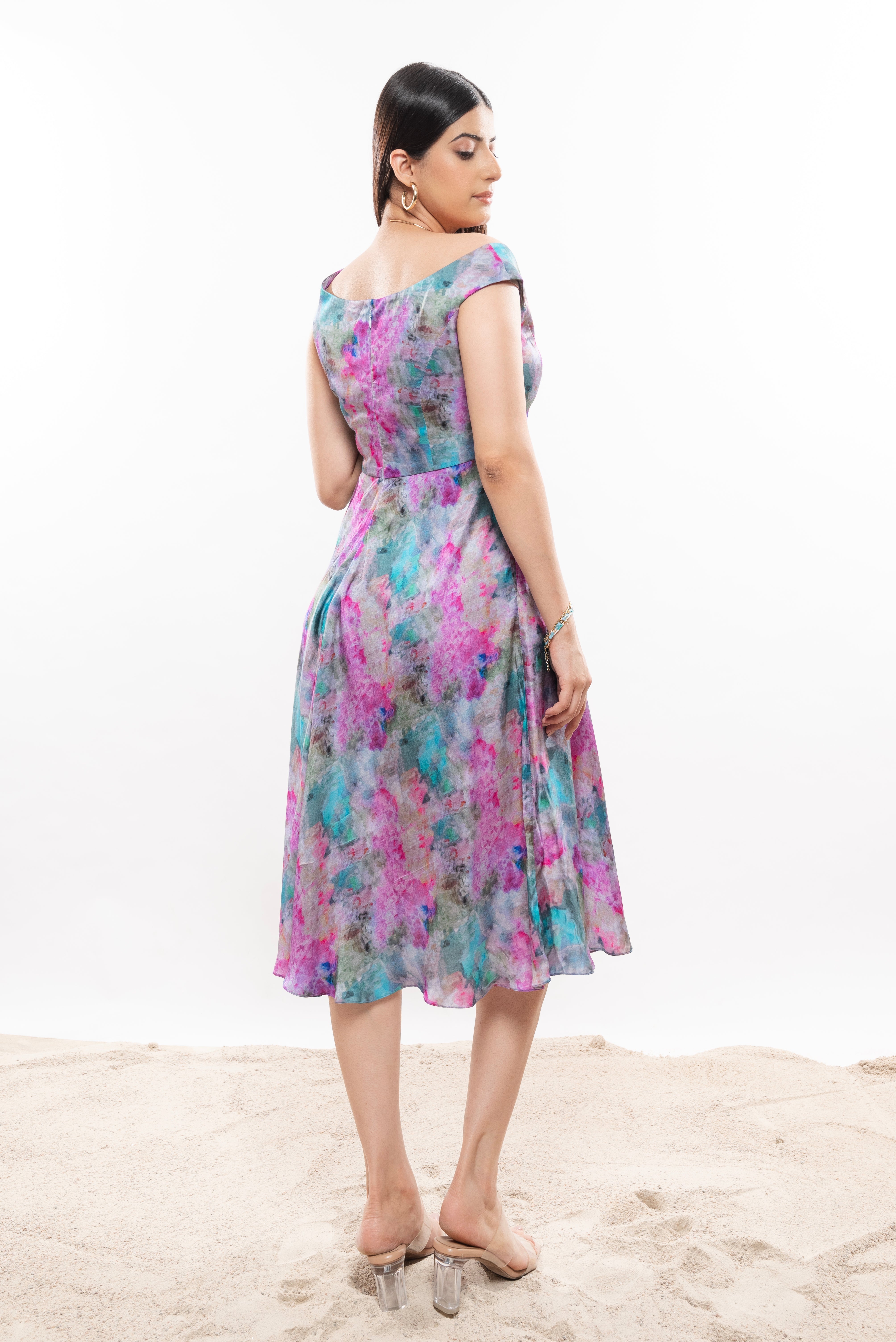 AURORA OFF SHOULDER DRESS