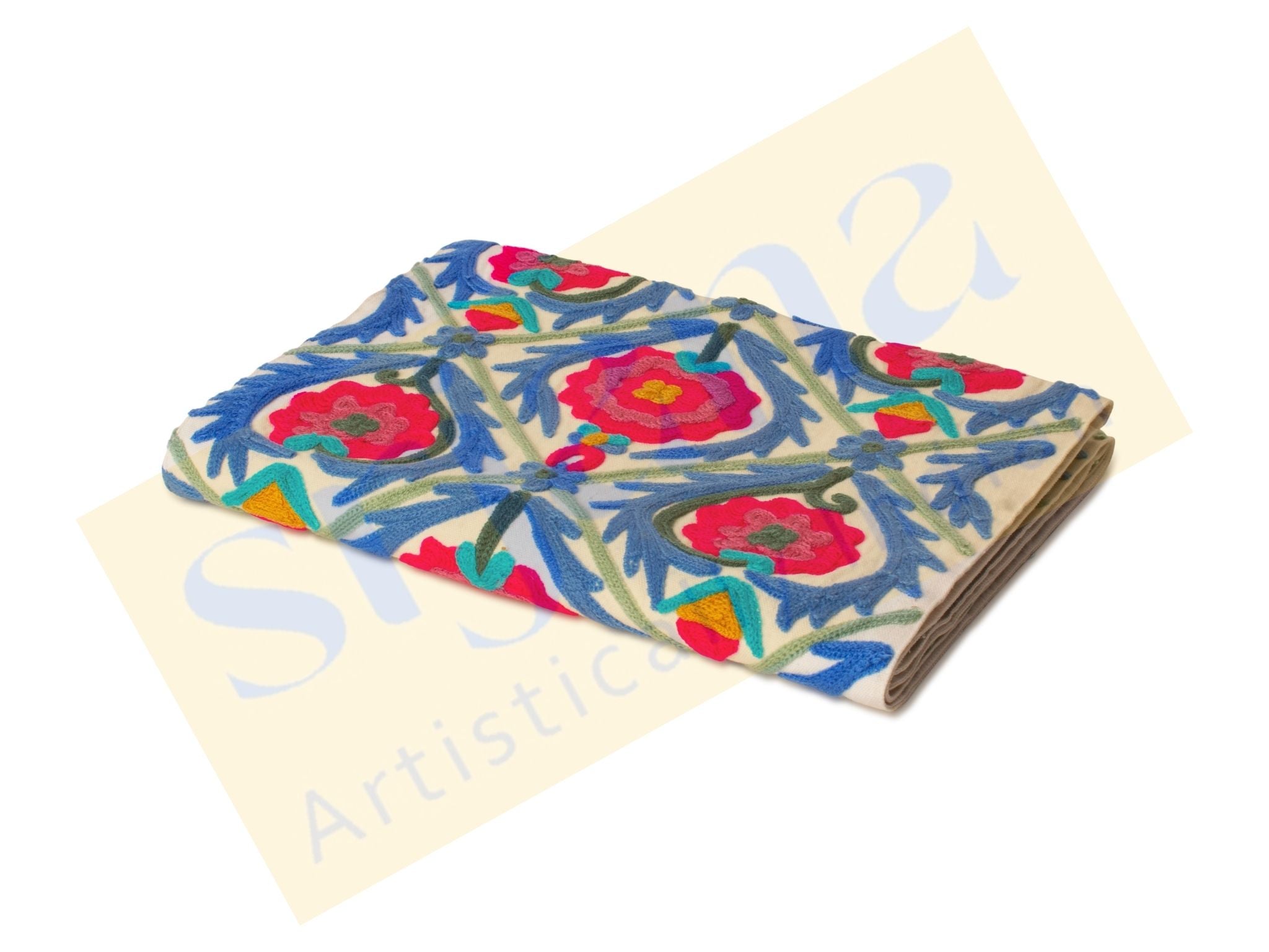 Suzani Embroidered Table Runner