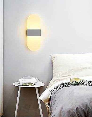 Rounded Acylic Wall Light - 15 Watt