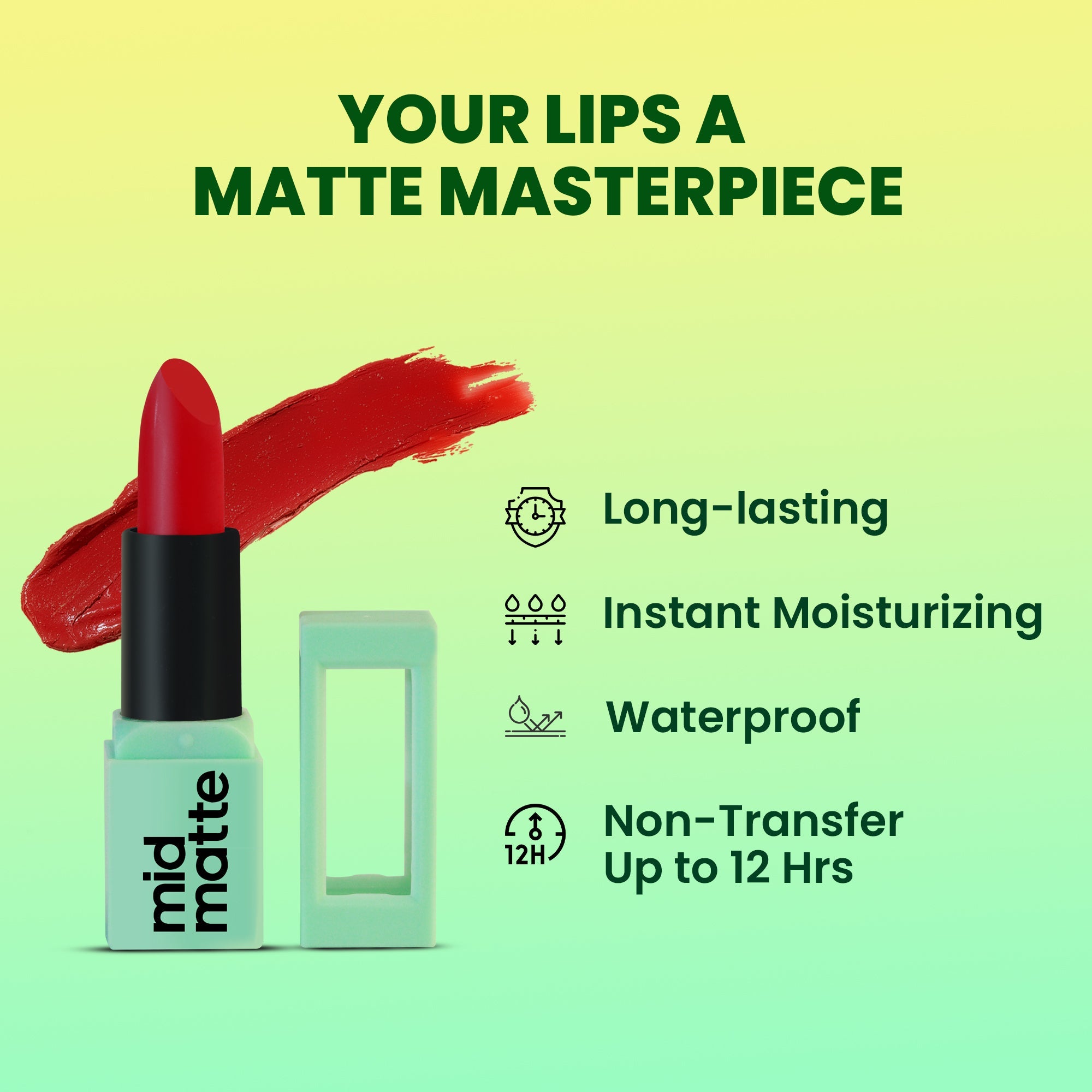 Mid Matte Lipstick
