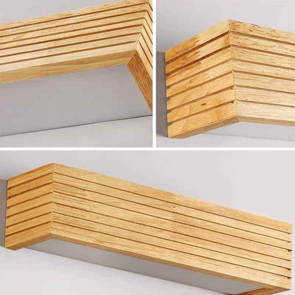 Raywood Wooden Wall Light - 14 Watt