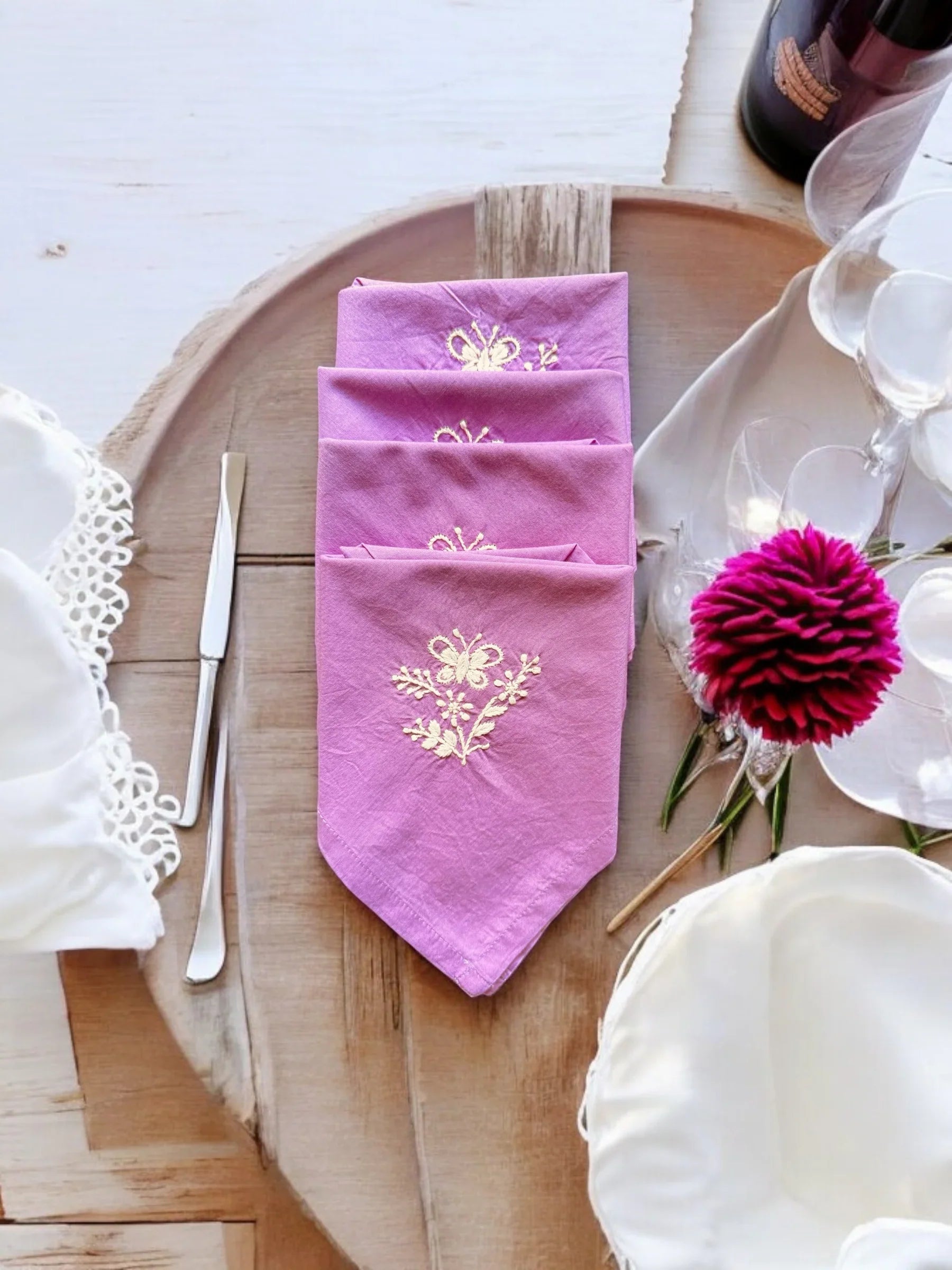 Anthophile Dinner Napkin (Set of 2)