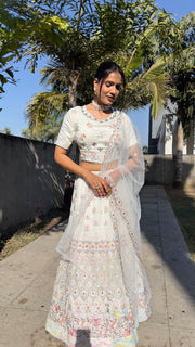 Beautiful And Most Trending Party Wear Lehenga Choli