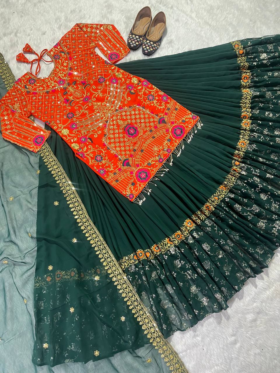 Designer Party Wear Lehenga -Top In New Fancy Style