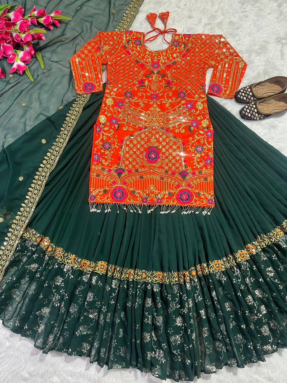 Designer Party Wear Lehenga -Top In New Fancy Style
