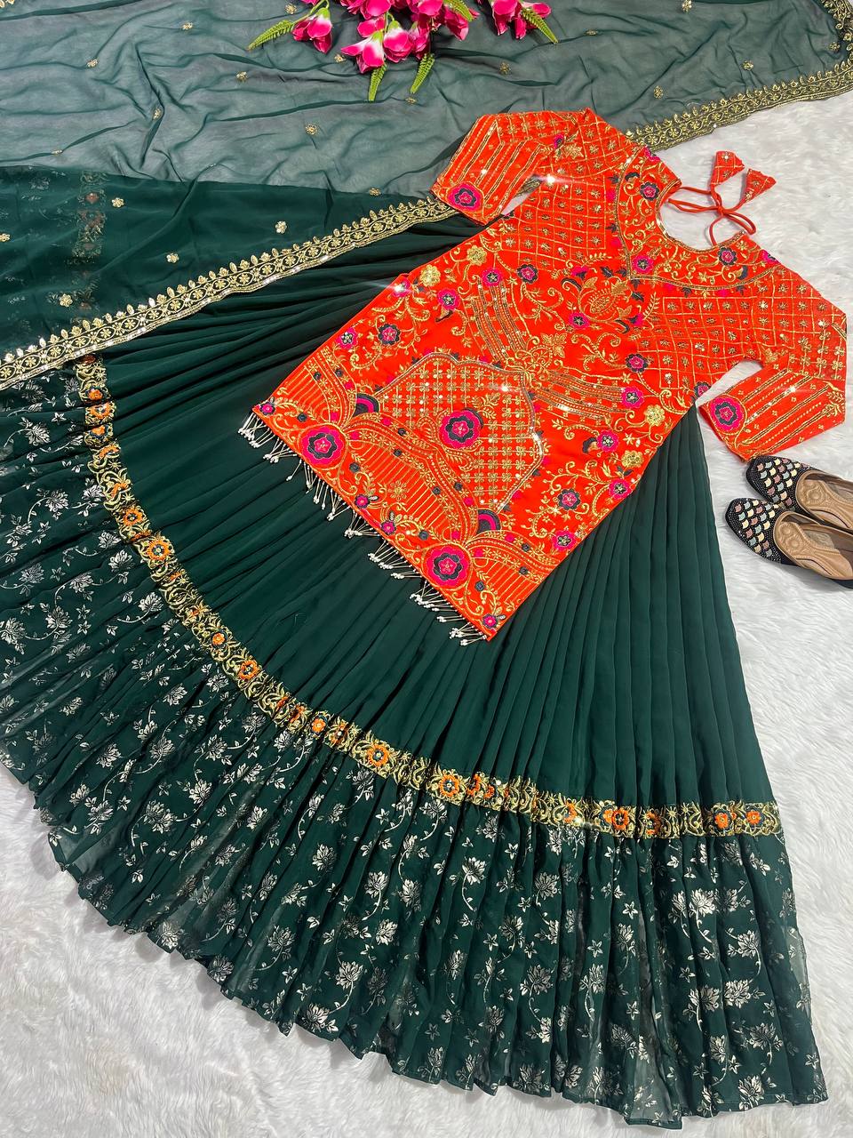 Designer Party Wear Lehenga -Top In New Fancy Style