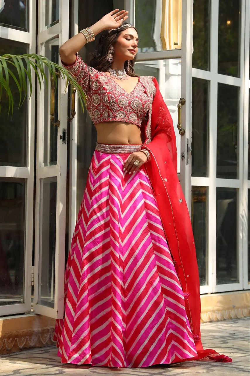 Party Wear Designer Lehenga Choli With Beautiful Dupatta