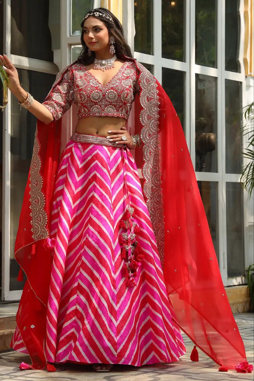 Party Wear Designer Lehenga Choli With Beautiful Dupatta