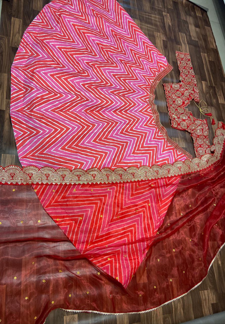 Party Wear Designer Lehenga Choli With Beautiful Dupatta