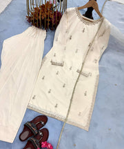 Designer Party Wear Look Top With Plazzo