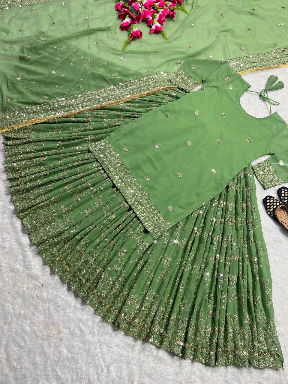 Designer Party Wear Lehenga -Top In New Fancy Style