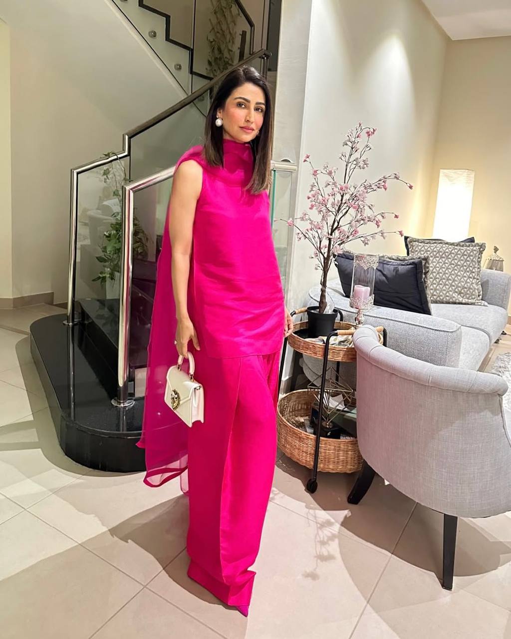 Designer Party Wear Top-Bottom Ana Dupatta