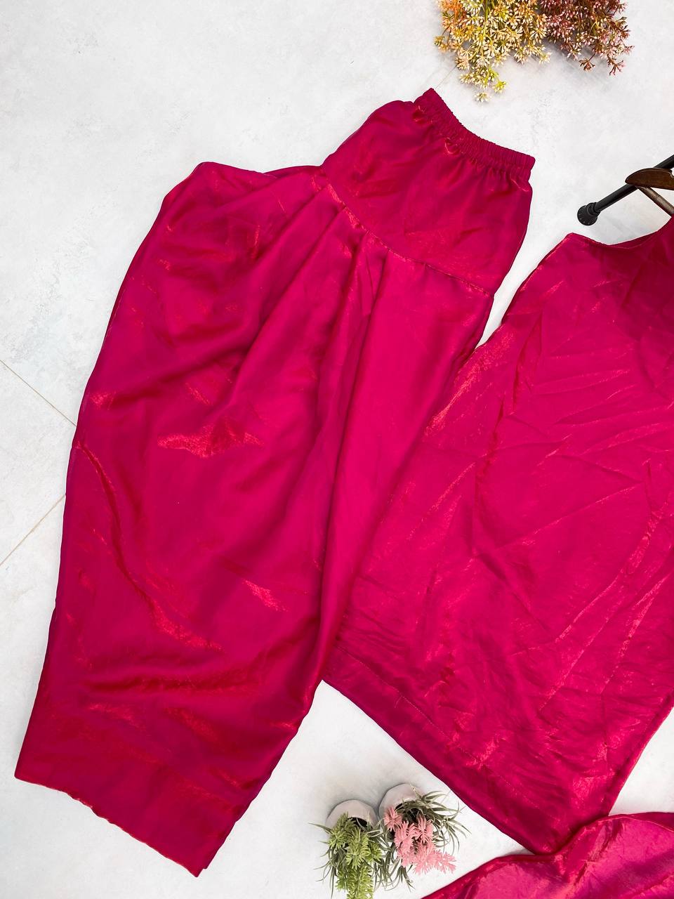 Designer Party Wear Top-Bottom Ana Dupatta