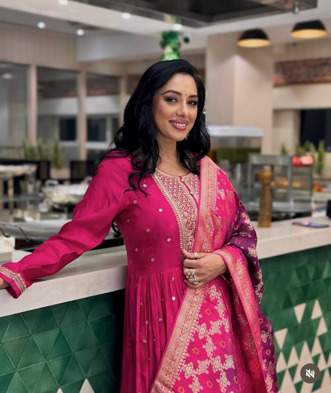 Beautiful Party Wear Gown-Pent And Dupatta