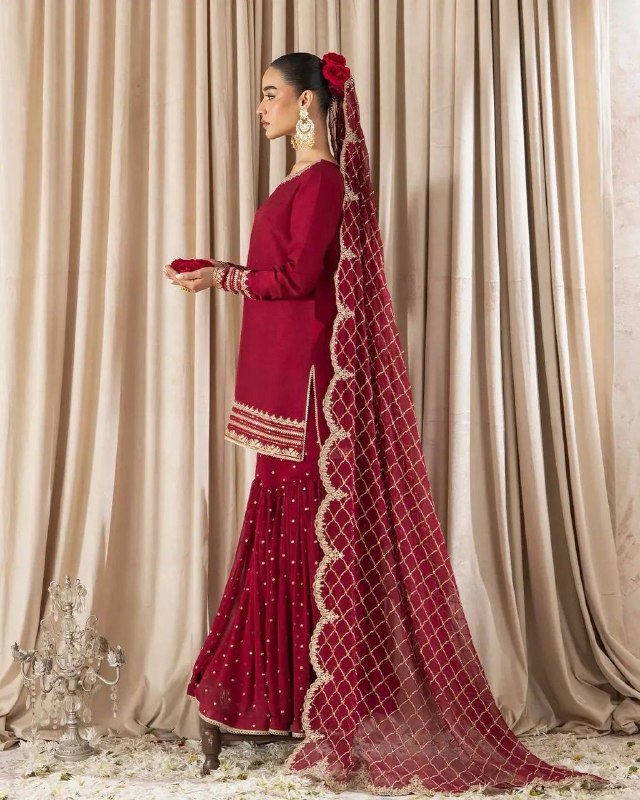 arty Wear Look Top-Plazzo And Dupatta With Heavy Embroidery Work