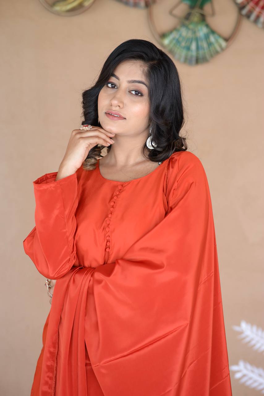 Party Wear Beautiful Top-Bottom And Dupatta