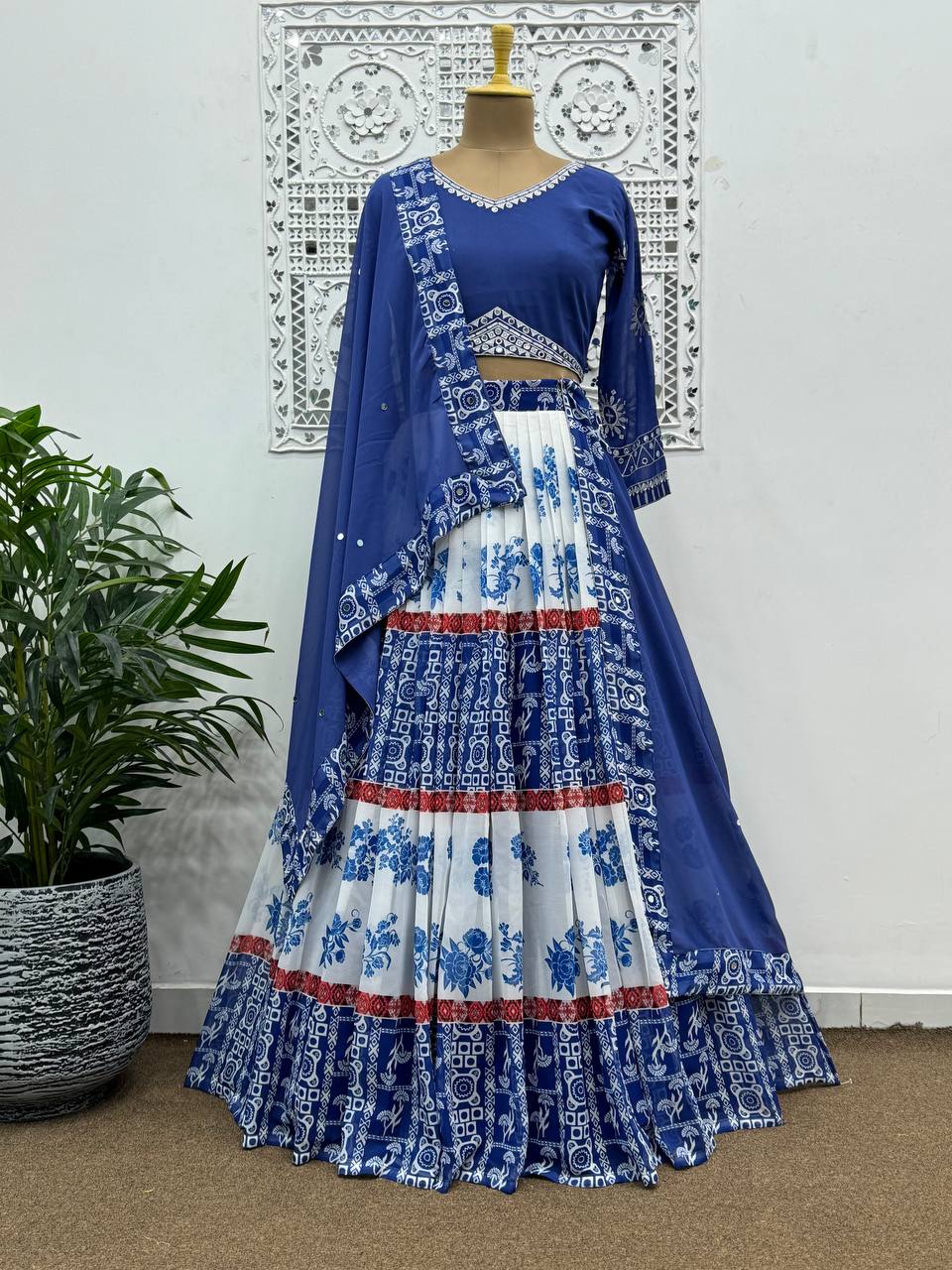 Beautiful Lehenga Choli Fancy Digital Print
