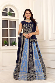 Party Wear Designer Lehenga Choli With Embroidery Work