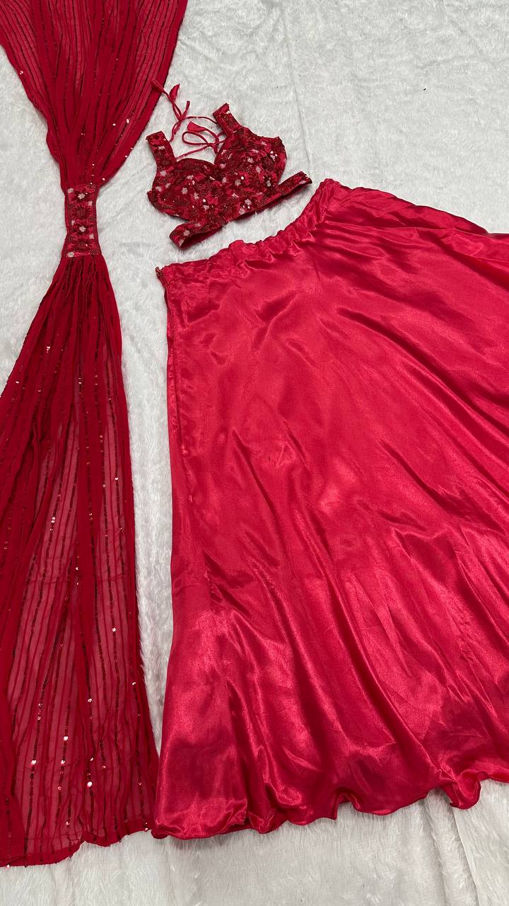 Party Wear Designer Lehenga Choli With Beautiful Dupatta