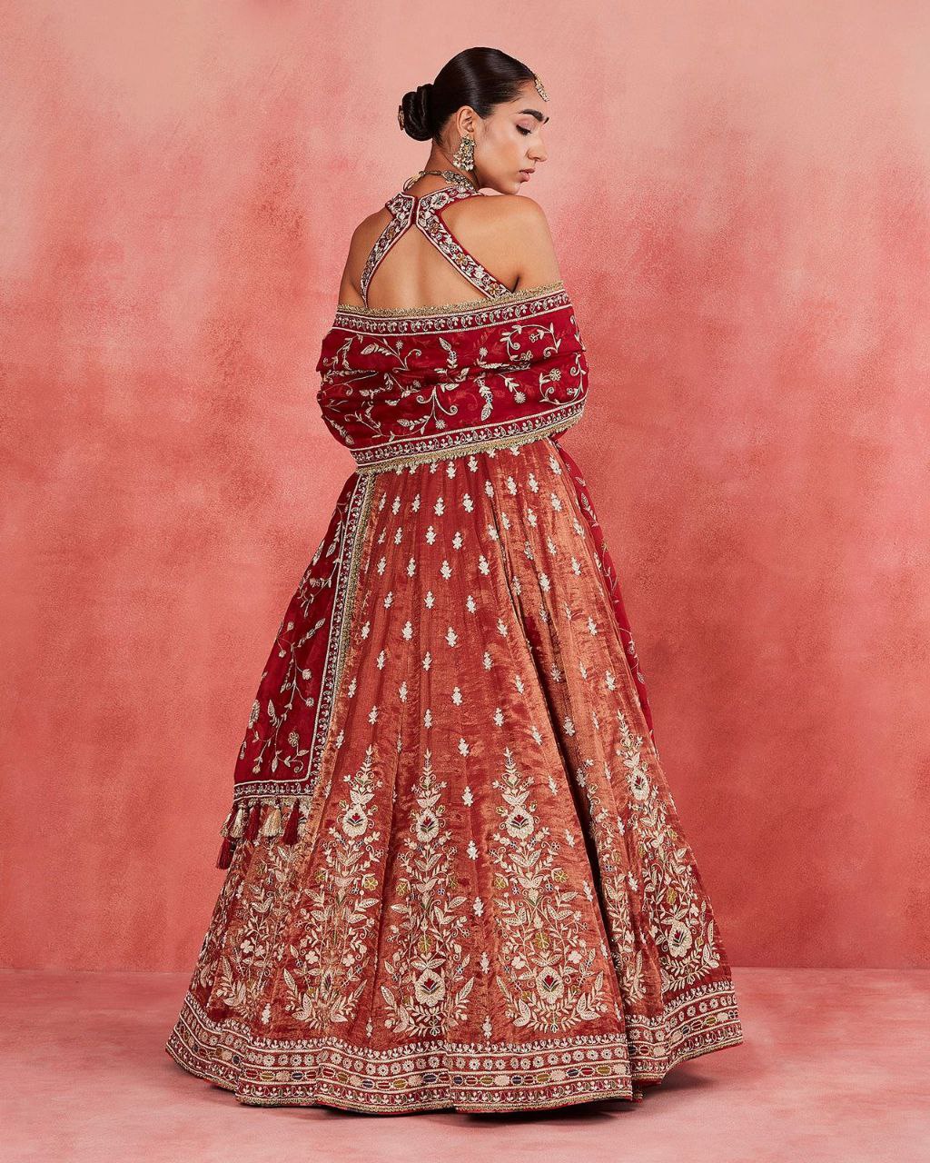Most Beautiful Latest Designer Lehenga Choli With Beautiful Embroidery