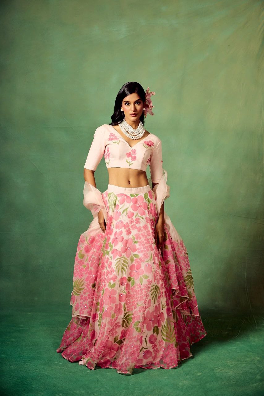 Beautiful Party Wear Latest Lehenga Choli
