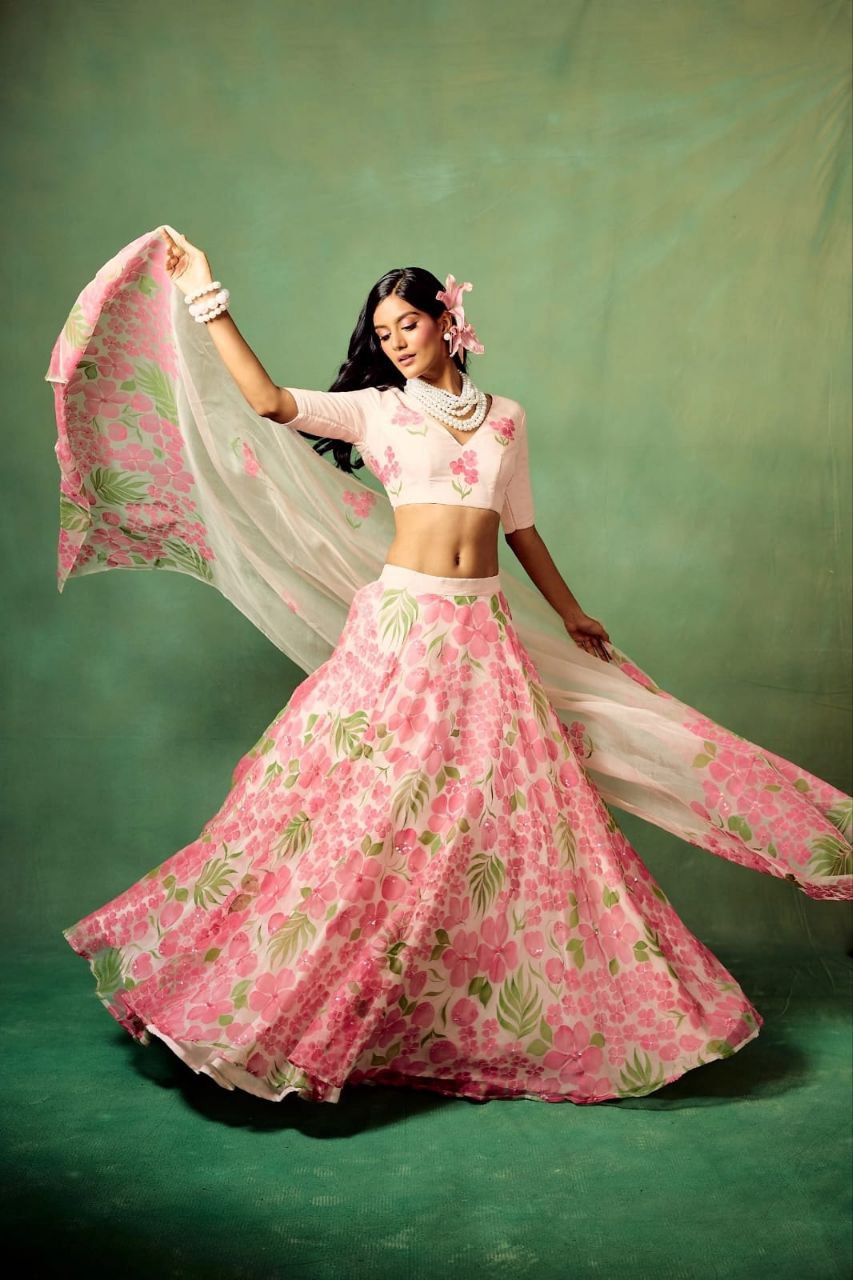 Beautiful Party Wear Latest Lehenga Choli