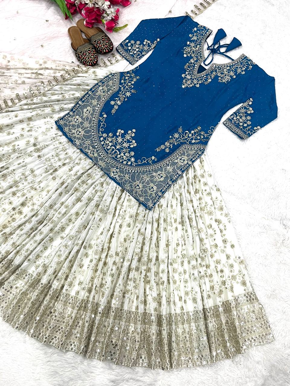 Designer Party Wear Lehenga -Top In New Fancy Style