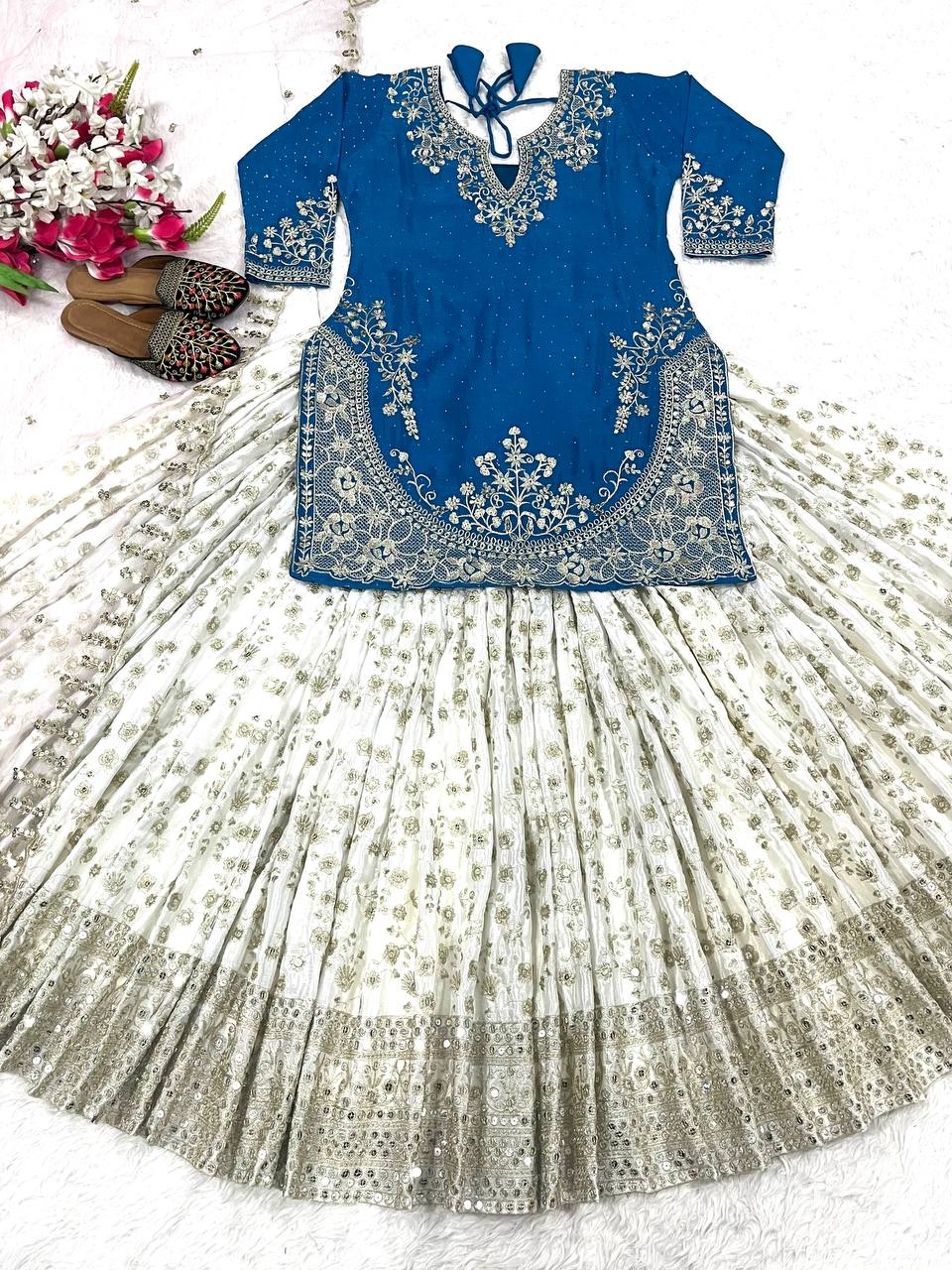 Designer Party Wear Lehenga -Top In New Fancy Style