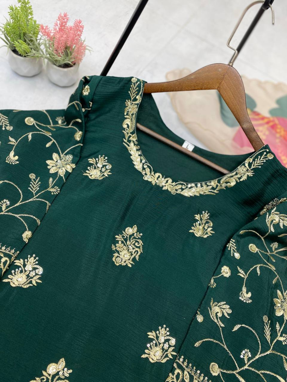 Party Wear Designer Top Bottom And Beautiful Dupatta