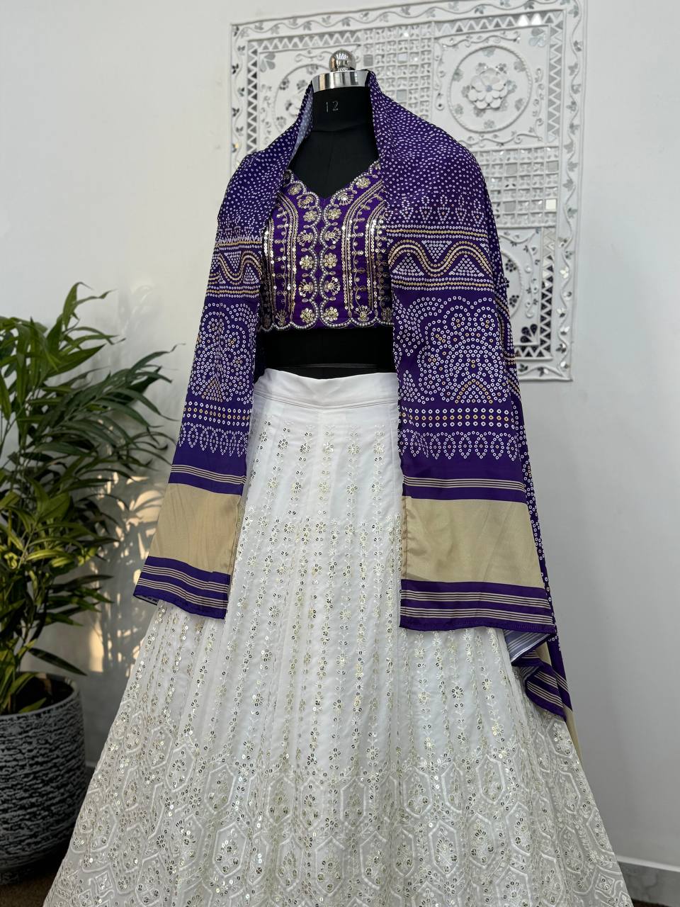 Designer Lehenga Choli With Embroidery Sequence Work