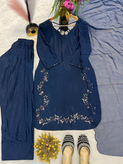 Designer Party Wear Look Top With Bottom And Dupatta