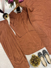 Designer Party Wear Look top With Bottom And Fancy Dupatta