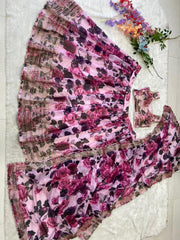 Party Wear Beautiful Lehenga Choli With Beautiful Zari Work