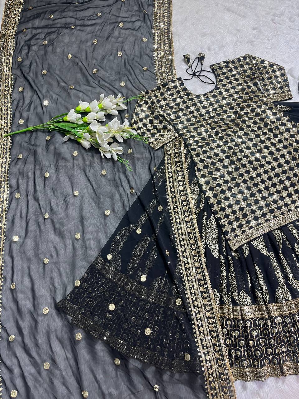 Designer Party Wear Lehenga -Top In New Fancy Style