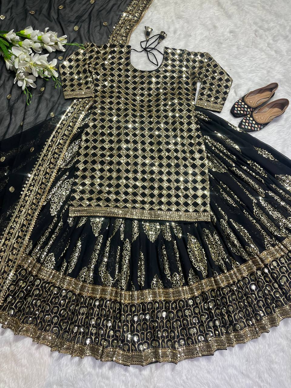 Designer Party Wear Lehenga -Top In New Fancy Style