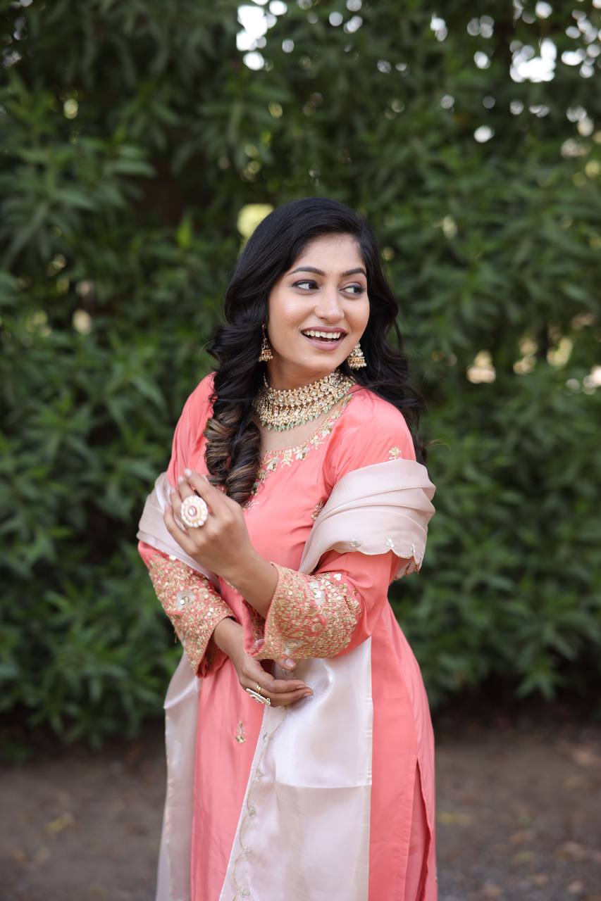 Party Wear Look Top-Bottom And Beautiful Dupatta