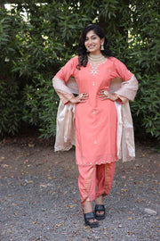 Party Wear Look Top-Bottom And Beautiful Dupatta