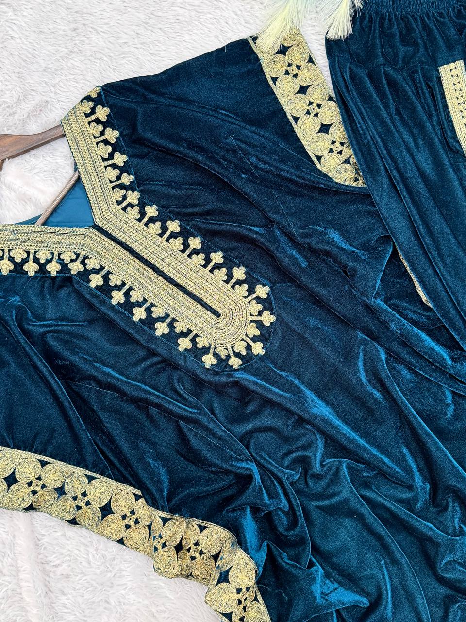 Party Wear Beautiful Kaftan And Dhoti