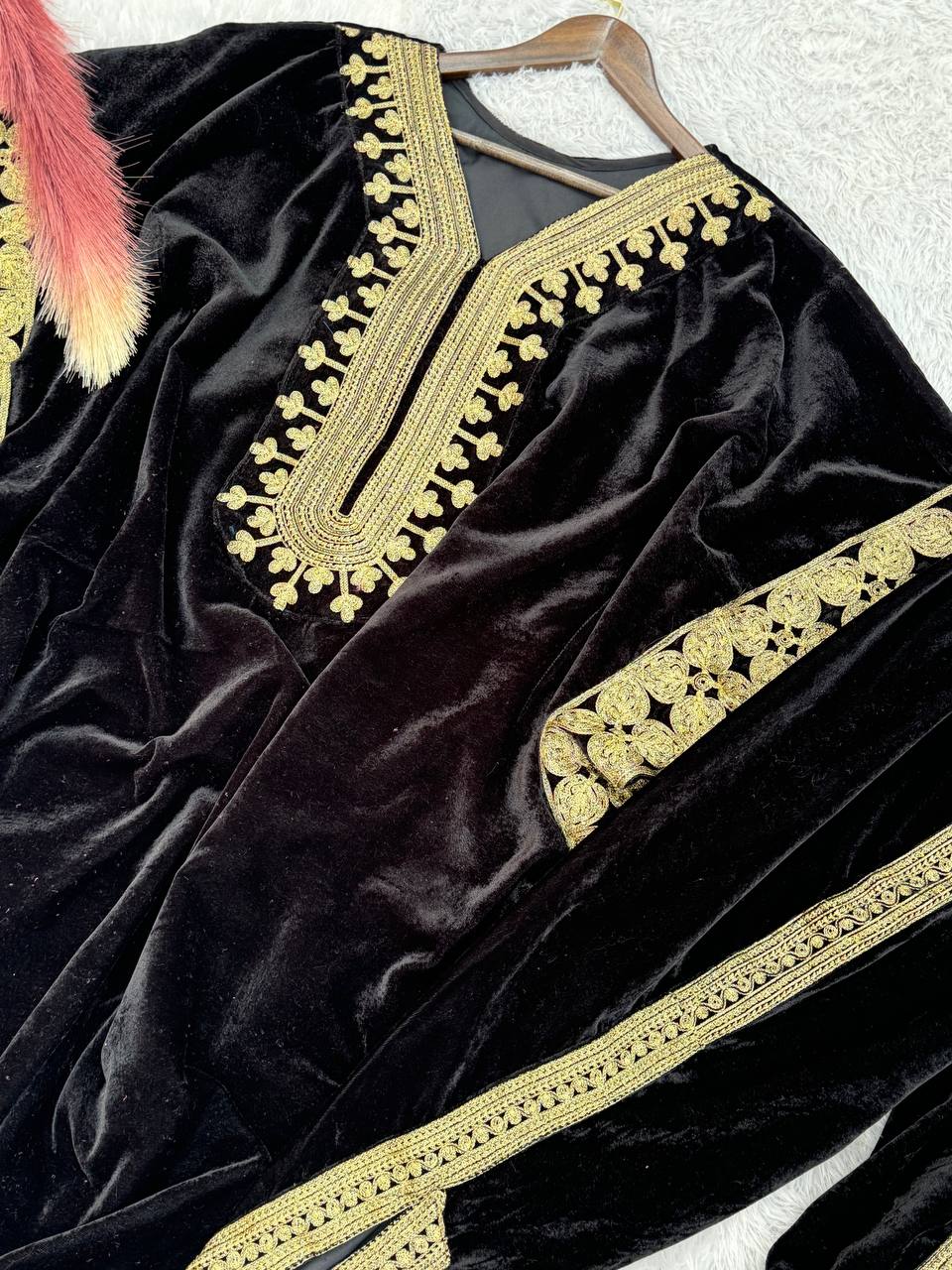 Party Wear Beautiful Kaftan And Dhoti