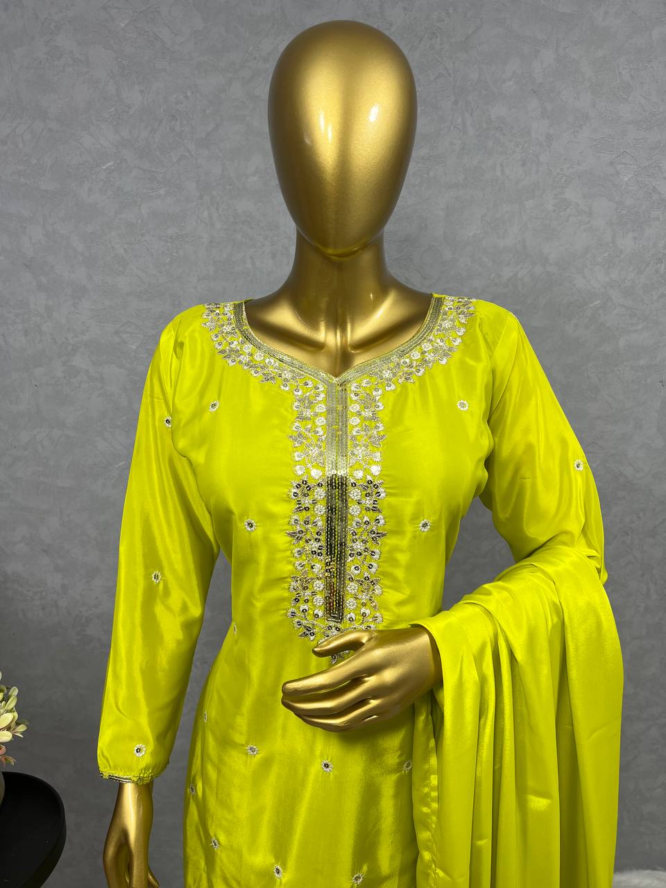 Party Wear Designer Top-Bottom And Beautiful Dupatta