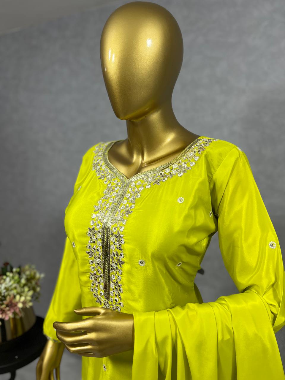 Party Wear Designer Top-Bottom And Beautiful Dupatta