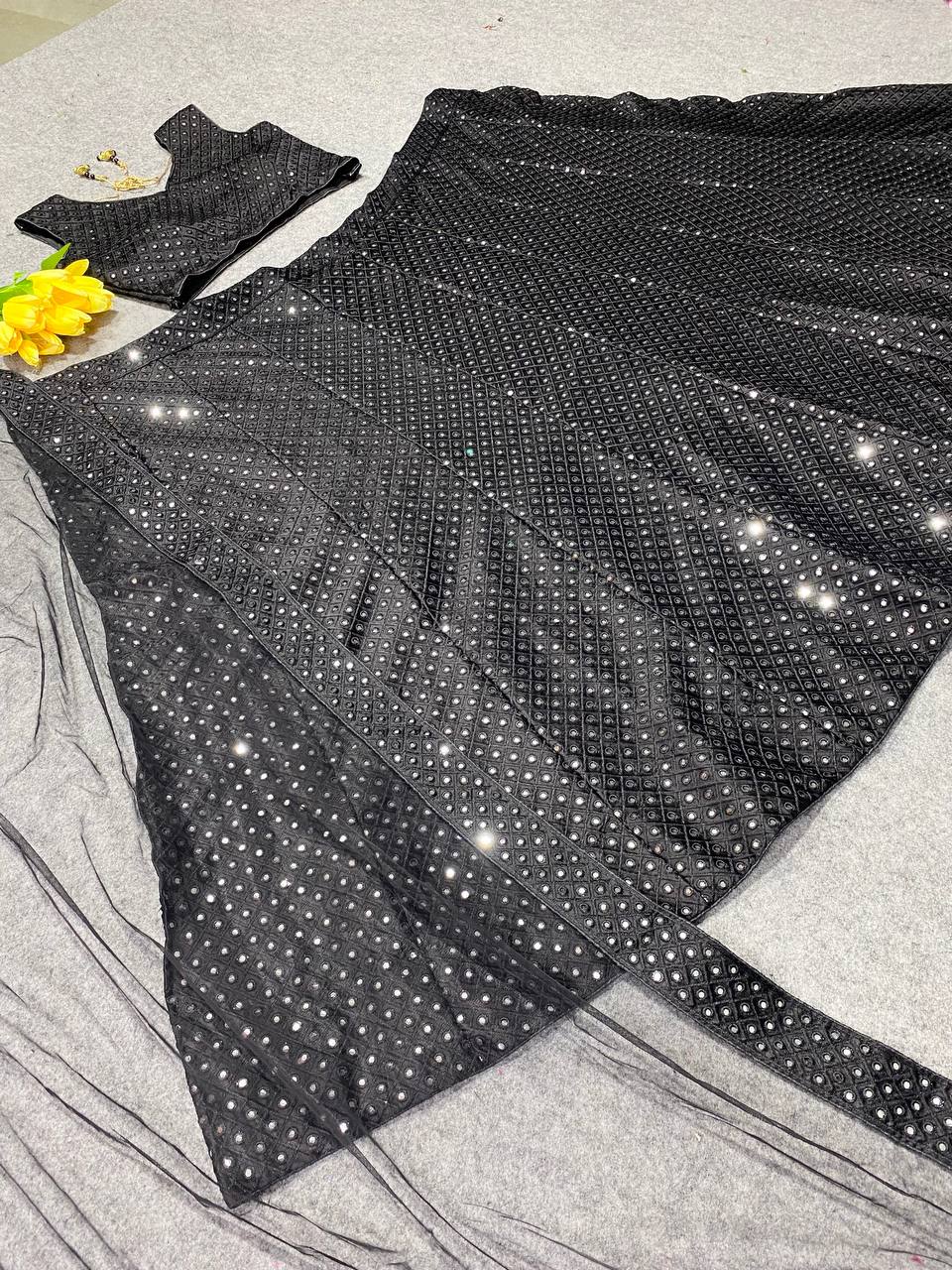 Beautiful Party Wear Lehenga Choli With Zari Work