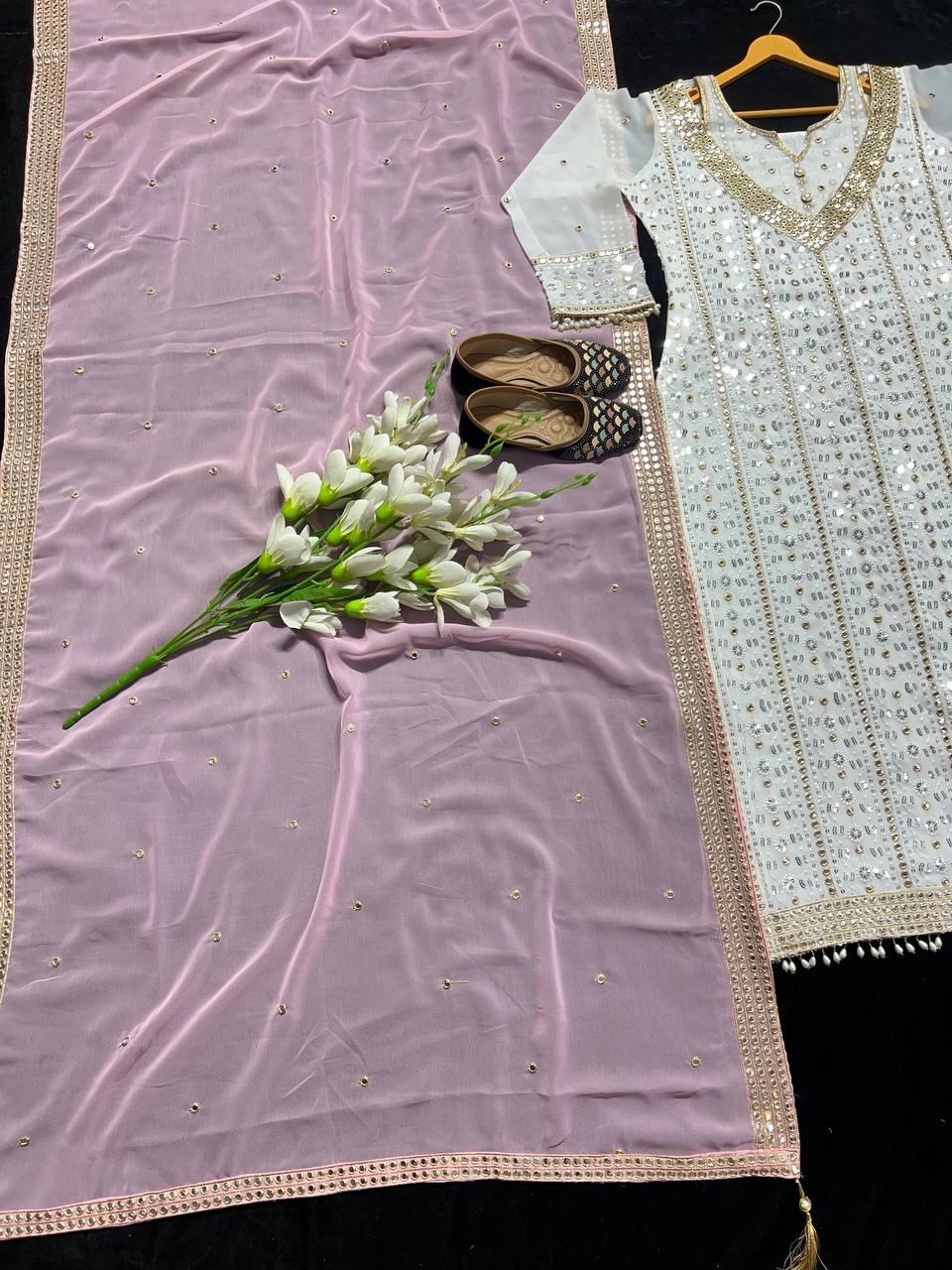Designer Party Wear Long Pakistani Suit In Fancy Style