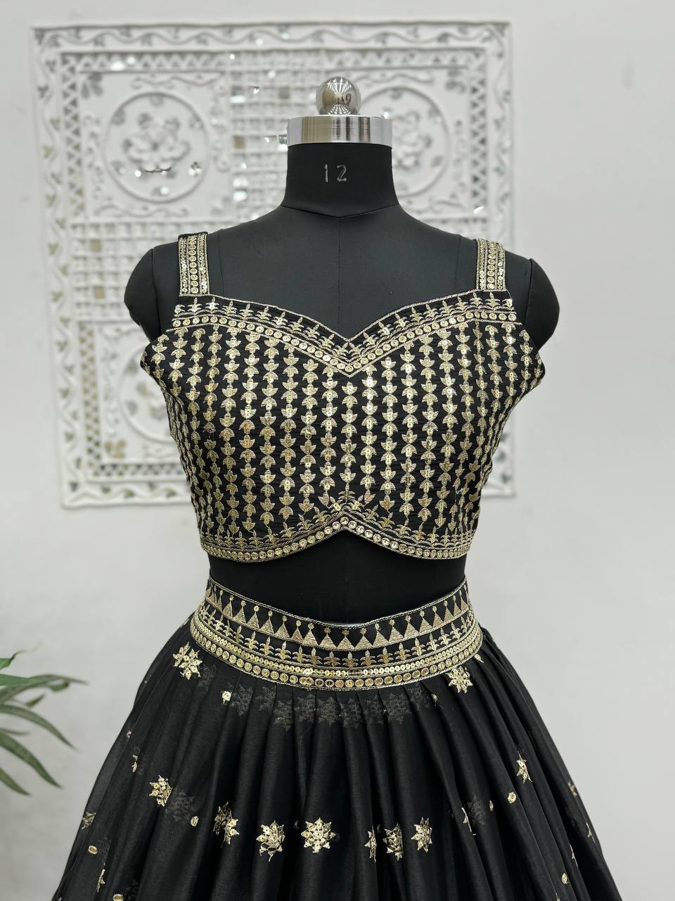 Designer Lehenga Choli With Embroidery Sequence Work
