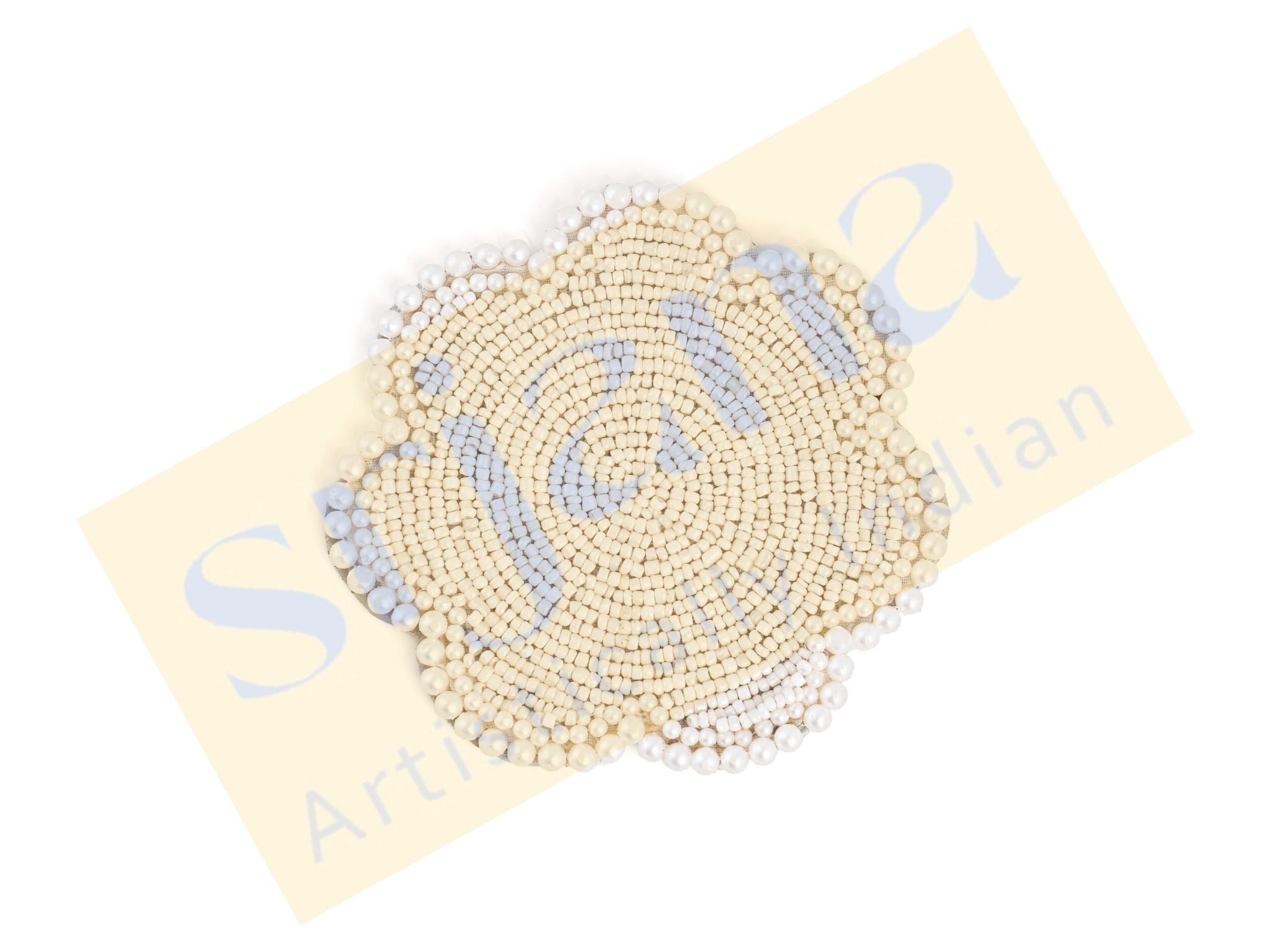 Hand Beaded Coaster