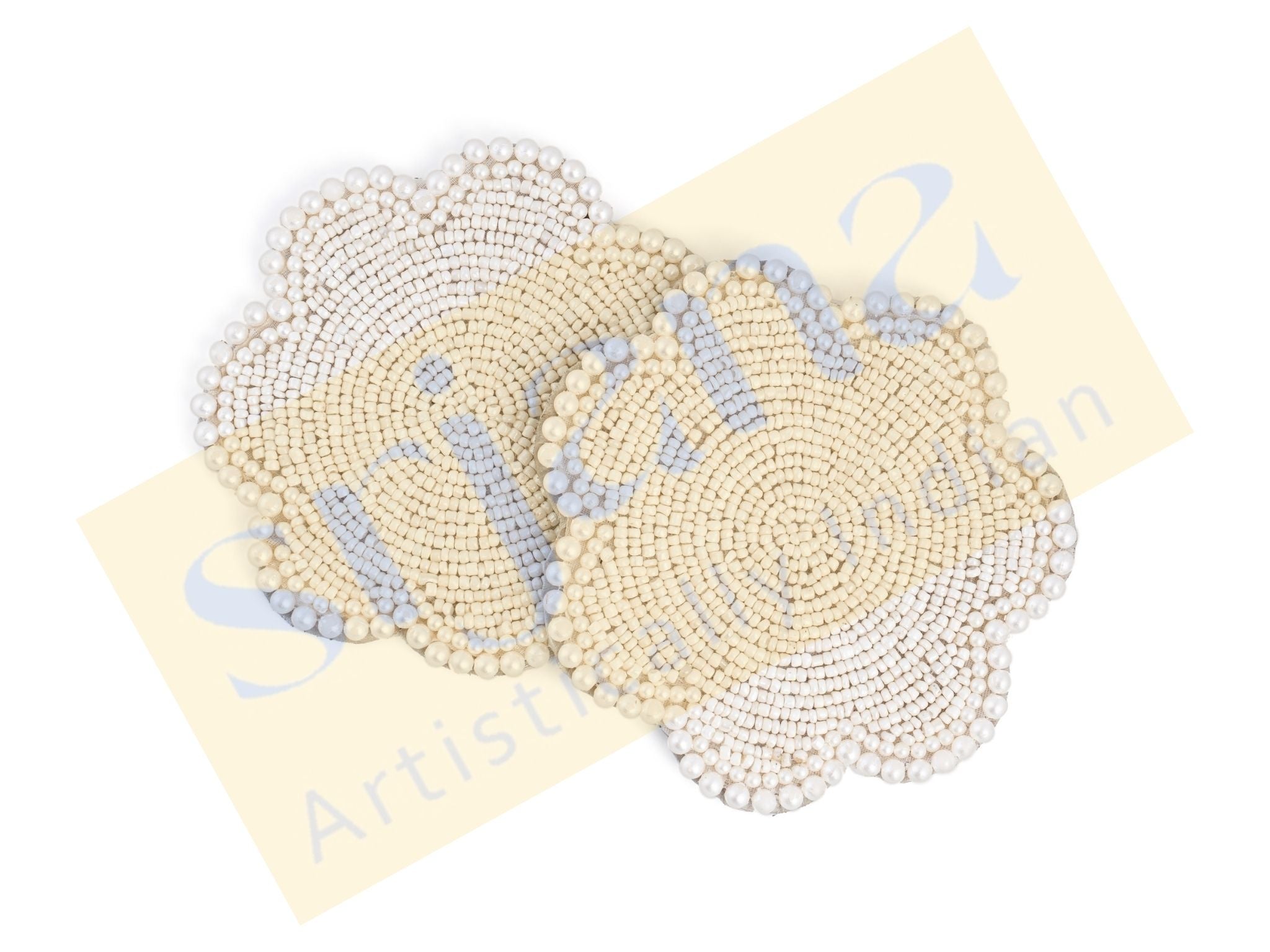 Hand Beaded Coaster