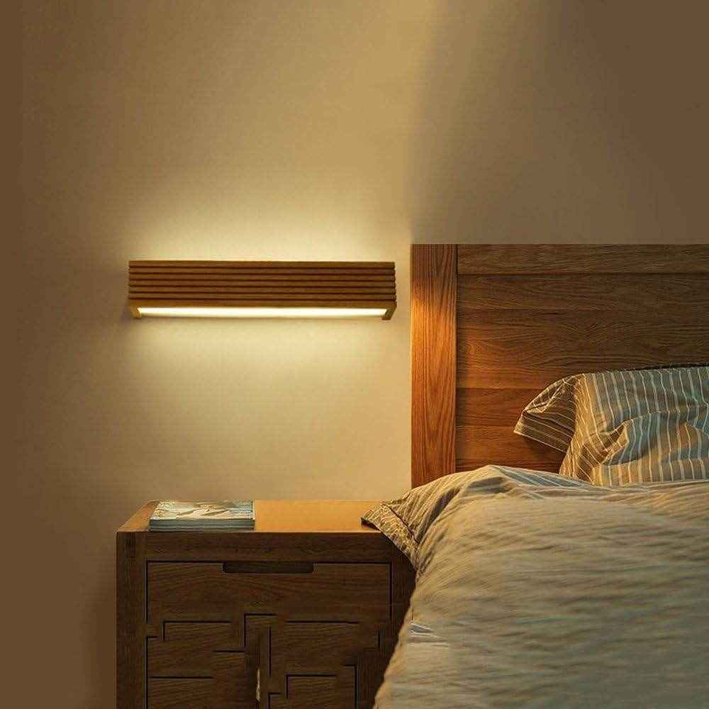 Raywood Wooden Wall Light - 14 Watt