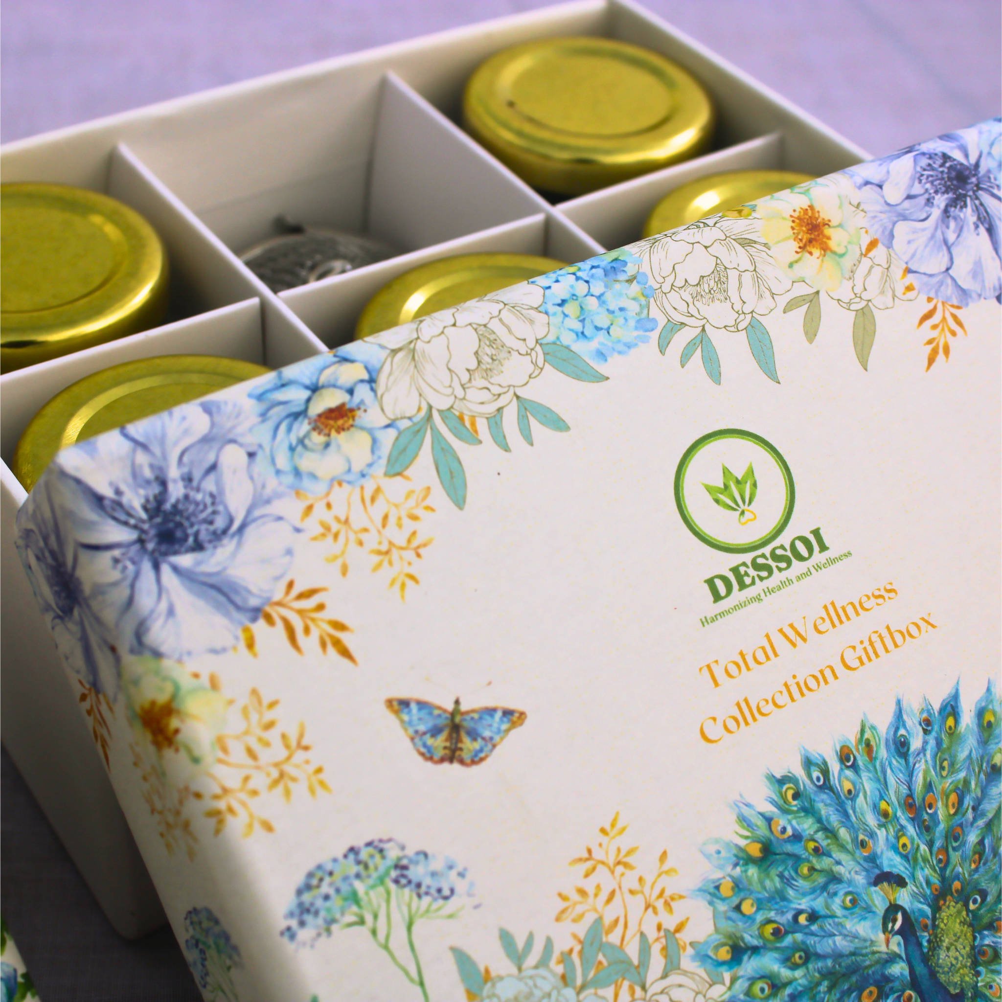 Total Wellness Collection Giftbox/Tea Taster Kit | Set of 5 Blends & Premium Tea Infuser