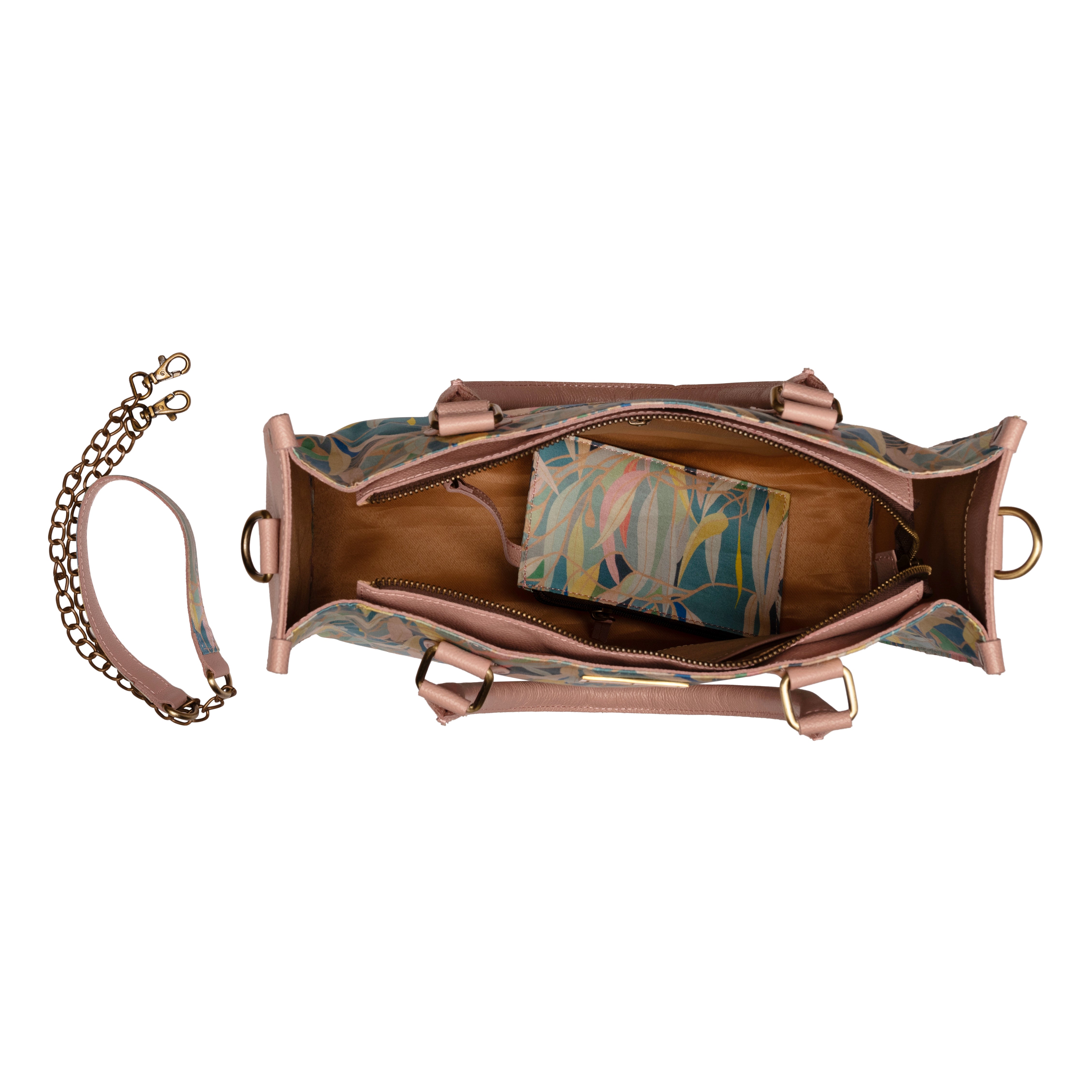 CHROMATIC LEAF TOTE BAG