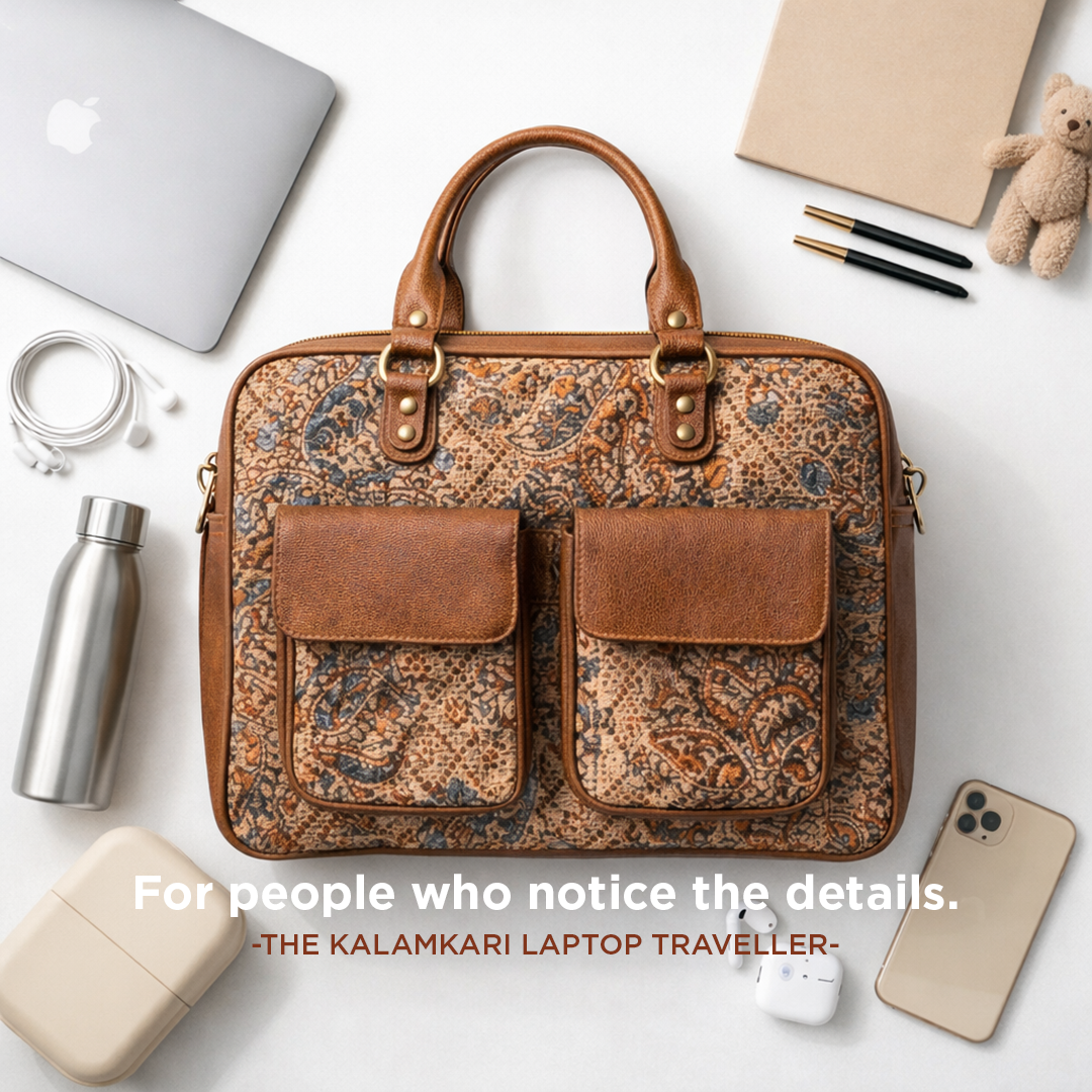 The Kalamkari Laptop Traveller